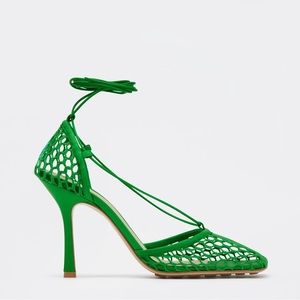 Bottega Veneta Stretch Lace-up Sandal